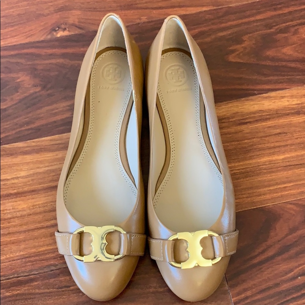 Tory Burch buckle flats
